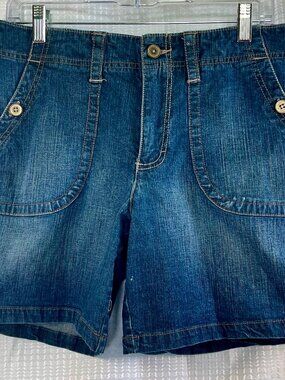 Faded Glory Vintage Denim Utility Shorts 12